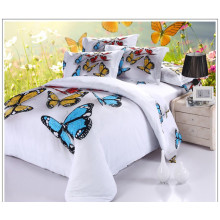 3D Cotton twill reactive printing home bedding set